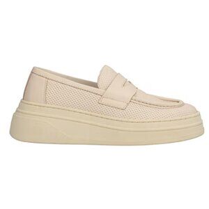 NWT Nila & Nila Women 37 (7) Platform Leather Loafer